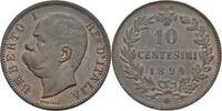 Italien 10 Centesimi Umberto I., 1878-1900. -