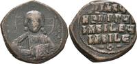 Byzanz Follis Zeit des Basilios II. und Konstantinos VIII., 1020-1028 -