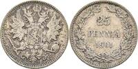 Russland Finnland Nikolaus II., 1894-1917 25 Penniä 1901 ss