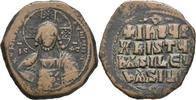 Byzanz Follis Basil II. und Constantin VIII. -