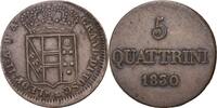 Italien Toscana 5 Quattrini Leopold II., 1824-1859 -