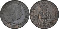 Spanien 2 1/2 Centimos Isabel II., 1833-1868 -