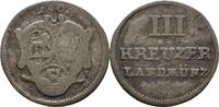 Löwenstein Wertheim Rochefort 3 Kreuzer Dominik Constantin 1789-1806 -