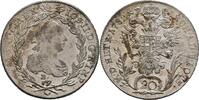 RDR Ungarn Kremnitz 20 Kreuzer Joseph II., 1765-1790 -
