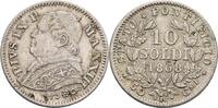 Vatikan 10 Soldi Pius IX., 1846-1878 -