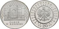 Polen 20 Zloty Zamek w Korniku -