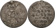 Norwegen Kongsberg 2 Skilling Christian VII., 1766-1808 -