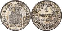 Kreuzer 1863 Bayern München Maximilian II. Joseph, 1848-1864 Stempelglanz