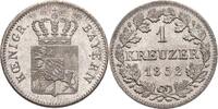 Kreuzer 1852 Bayern München Maximilian II. Joseph, 1848-1864 Stempelglanz