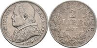 Vatikan Rom 2 Lira Pius IX., 1846-1878 -