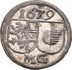 Salzburg, Bistum Einseitiger Pfennig Max Gandolph von Küenburg, 1668-1687. -