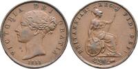 Großbritannien 1/2 Penny Victoria, 1837-1901 -