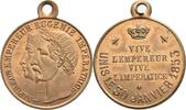 Frankreich Tragbare Medaille Napoleon III. -