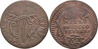 Vatikan Ferrarra Mezzo baiocco Benedict XIV., 1740-1758 -