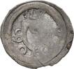 Würzburg, Bistum Einseitiger Pfennig Gerhard von Schwarzburg, 1372 - 1400. -