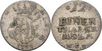 Mecklenburg Strelitz 1/12 Taler Adolf Friedrich IV. 1752-1794. -
