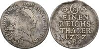 Preussen Schlesien Breslau 1/6 Taler Friedrich II., 1740-1786 -