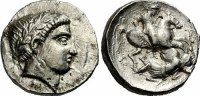 Paionien Tetradrachme Patroas, 335 - 315 vor Christus