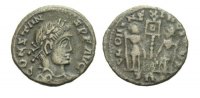 Völkerwanderung Beischlag, Imitat eines Folles Typ Constantius II., 337 - 361