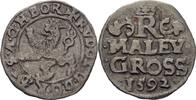 RDR Böhmen Prag Maly Groschen Rudolph II., 1576-1612 -