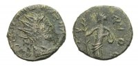 Gallien Beischlag eines Antoninian Barbarisierter Tetricus -