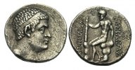 Könige von Baktrien Tetradrachme Euthydemos I., ca. 230 - 200