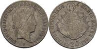 Österreich Ungarn Kremnitz 20 Kreuzer Ferdinand I., 1835-1848 -