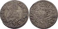 RDR Steiermark Graz 3 Kreuzer Erzherzog Karl, 1564-1590. -