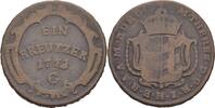 RDR Burgau Günzburg 1 Kreuzer Maria Theresia, 1740-1780 -