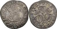 RDR Steiermark Graz 3 Kreuzer Erzherzog Karl, 1564-1590. -