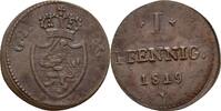 Hessen-Darmstadt 1 Pfennig Ludwig, 1806-1830 -