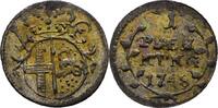 Fulda, Abtei Pfennig Amand von Buseck, 1737-1756 -