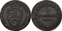 Nassau 1/2 Kreuzer Friedrich August und Friedrich Wilhelm 1806-1816. -