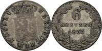 Nassau 6 Kreuzer Wilhelm, 1816-1839 -