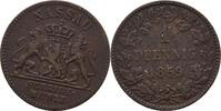 Nassau 1 Pfennig Adolph 1839-1866 -