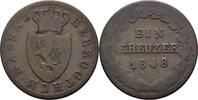 Nassau 1 Kreuzer Adolph 1839-1866 -