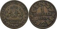 Nassau 1 Kreuzer Adolph 1839-1866 -