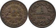 Nassau 1 Kreuzer Adolph, 1839-1866 -