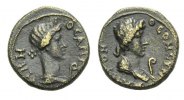 Mysien/Pergamon Bronze Pseudo-autonome Prägungen Bronze, 1/2. Jhdt. n. Chr