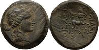 Bithynien Bronze 182-149 Prusias II Cynegos, 182-149 ss 95,00 EUR Differenzbesteuert nach §25a UStG zzgl. 5,00 EUR Versand