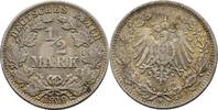 1/2 Mark 1919 D Deutsches Reich  ss