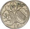Salzburg, Bistum Einseitiger 1/2 Kreuzer Johann Ernst von Thun und Hohenstein, 1687-1709 -