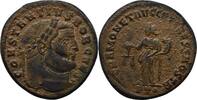 RÖMISCHE KAISERZEIT Ticinum Follis Constantius I., 293-306 -