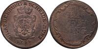 Brandenburg Ansbach 1 Pfennig Christian Friedrich Karl Alexander 1757-1791 -