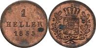 Bayern München 1 Heller Maximilian II. Joseph 1848-1864 -
