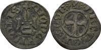 Kreuzfahrer Epirus Korfu Denier Philippe de Taranto (1294-1313). -