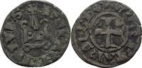 Kreuzfahrer Epirus Korfu Denier Philippe de Taranto (1294-1313). -