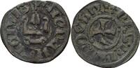 Kreuzfahrer Epirus Korfu Denier Philippe de Taranto (1294-1313). -
