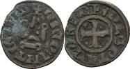 Kreuzfahrer Epirus Korfu Denier Philippe de Taranto (1294-1313). -
