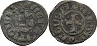 Kreuzfahrer Epirus Korfu Denier Philippe de Taranto (1294-1313). -